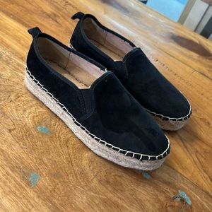 Sam Edelman black suede, like new condition
